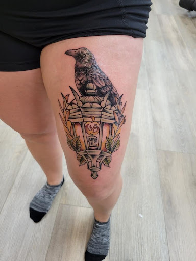 Explore physics tattoo ideas, creative tattoo ideas in Channahon, available at Supersauce Tattoo Company