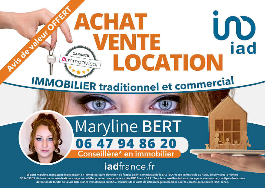 Iad France immobilier - BERT Maryline à Morangis