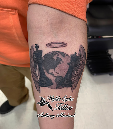 Explore small warrior tattoo ideas, creative tattoo ideas in San Diego, available at Wylde Sydes Tattoo & Body Piercing