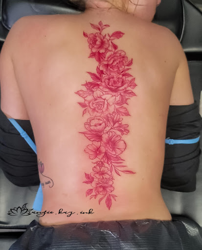 Explore forearm tree tattoo ideas, creative tattoo ideas in Casper, available at Luna & Lotus Amethyst Ink Angie Kay