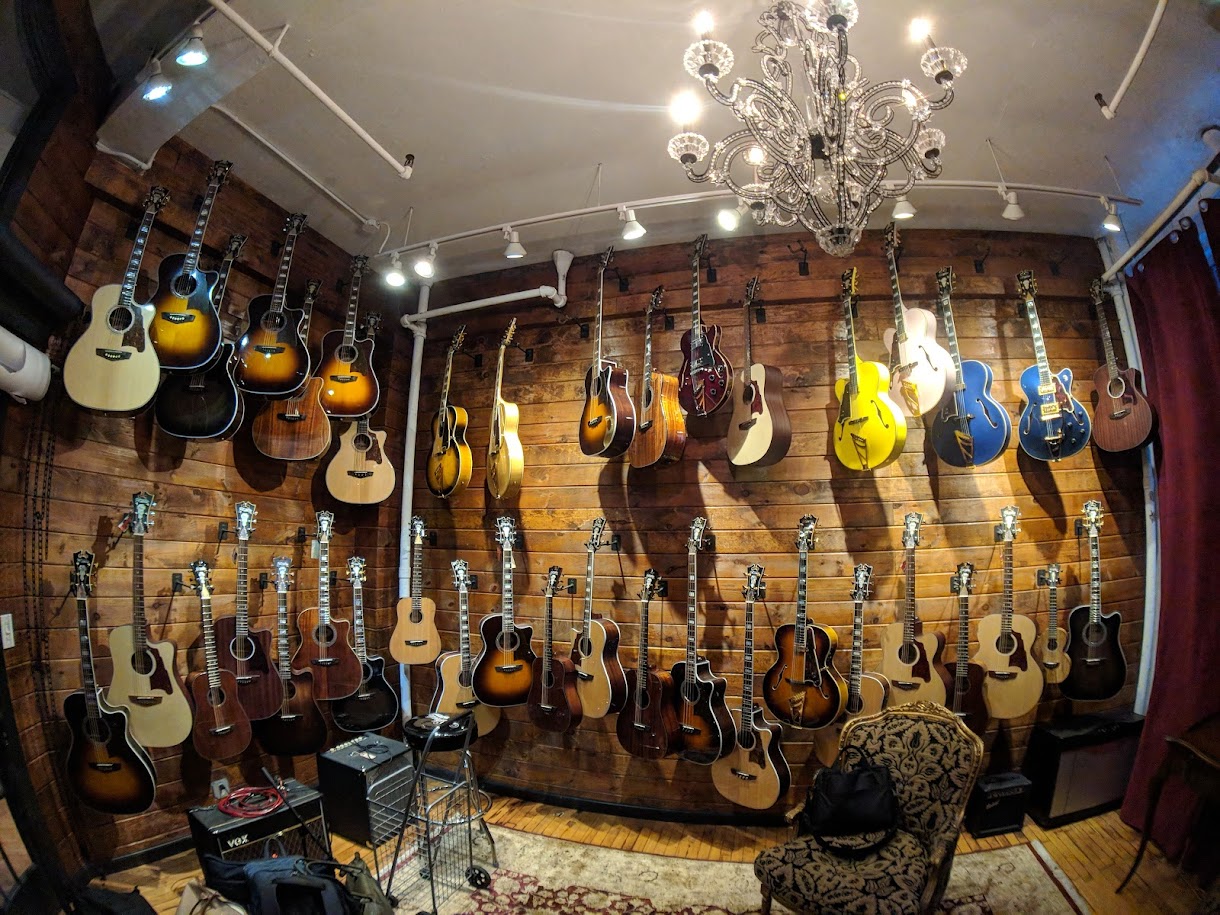 D’Angelico Guitars Showroom