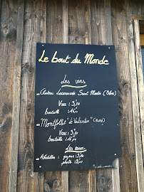 La Conche à Huîtres-Lege Cap Ferret à Lège-Cap-Ferret menu