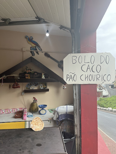 Bolo do caco caseiro no Estreito de Câmara de Lobos, Madeira