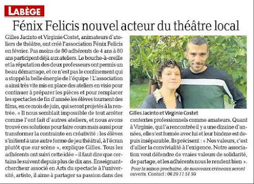 Association Fénix Felicis Théâtre Amateur à Labège