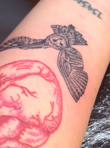Explore female supernatural tattoo ideas, creative tattoo ideas in Houston, available at HELLS TATTOO