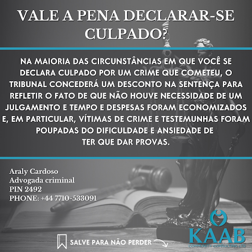 Comments and reviews of Kaab Consulting - Advogada criminal brasileira em Londres