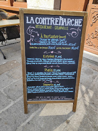 Restaurant La Contremarche à Granville (le menu)