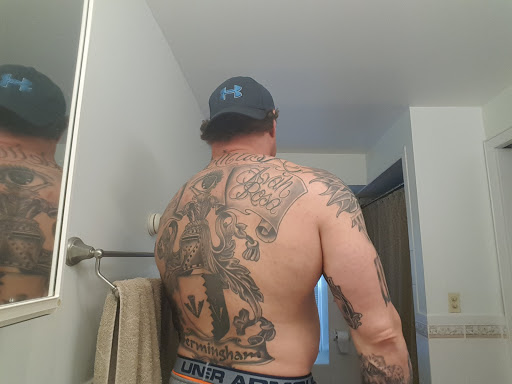 Explore hairdresser tattoo ideas, creative tattoo ideas in Asbury, available at Immortal Ink Tattoo