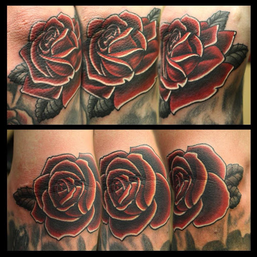 Explore tattoo ideas for cosmetologist, creative tattoo ideas in Warrior, available at The Great Wilderness Tattoo