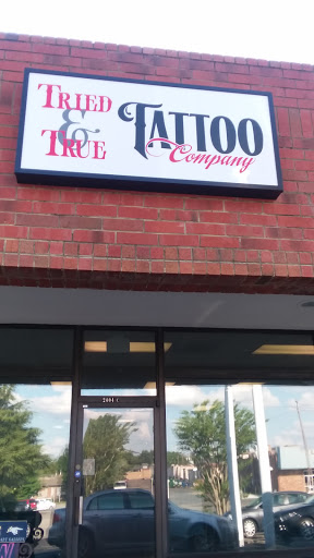 Explore adam and eve tattoo ideas, creative tattoo ideas in Greensboro, available at Tried and True Tattoo Company
