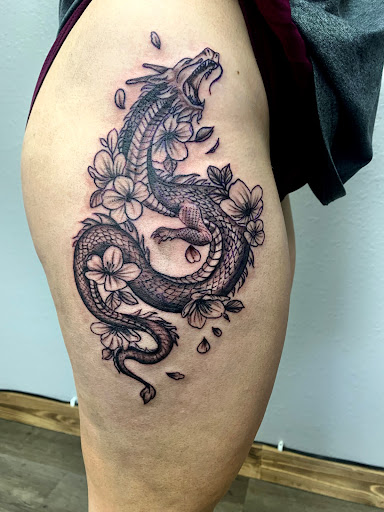 Explore inner peace tattoo ideas, creative tattoo ideas in Fort Worth, available at Twisted Ink