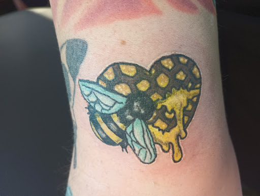 Explore chest tattoo idea, creative tattoo ideas in Osceola, available at Crowned Raven Tattoo Inc.