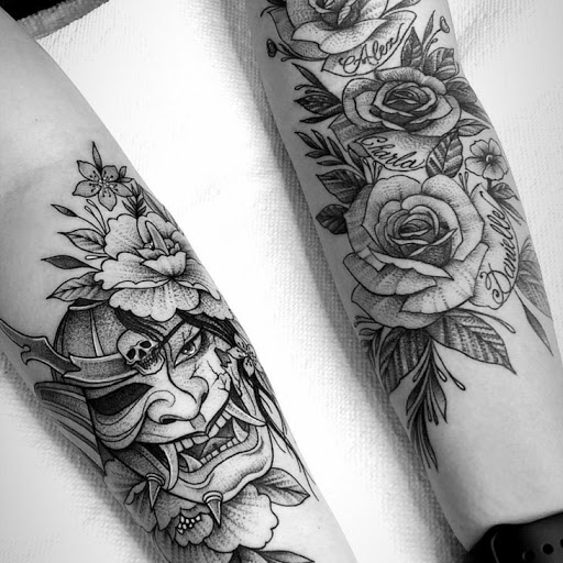 Explore tattoo ideas for son on dad, creative tattoo ideas in Clearwater, available at Foolish Pride 2 Tattoo Co.