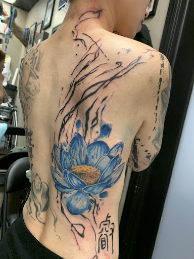 Explore travel adventure tattoo ideas, creative tattoo ideas in Severna Park, available at Oxblood Ink