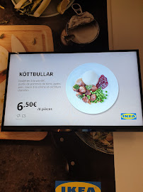 Restaurant IKEA Toulouse à Roques carte