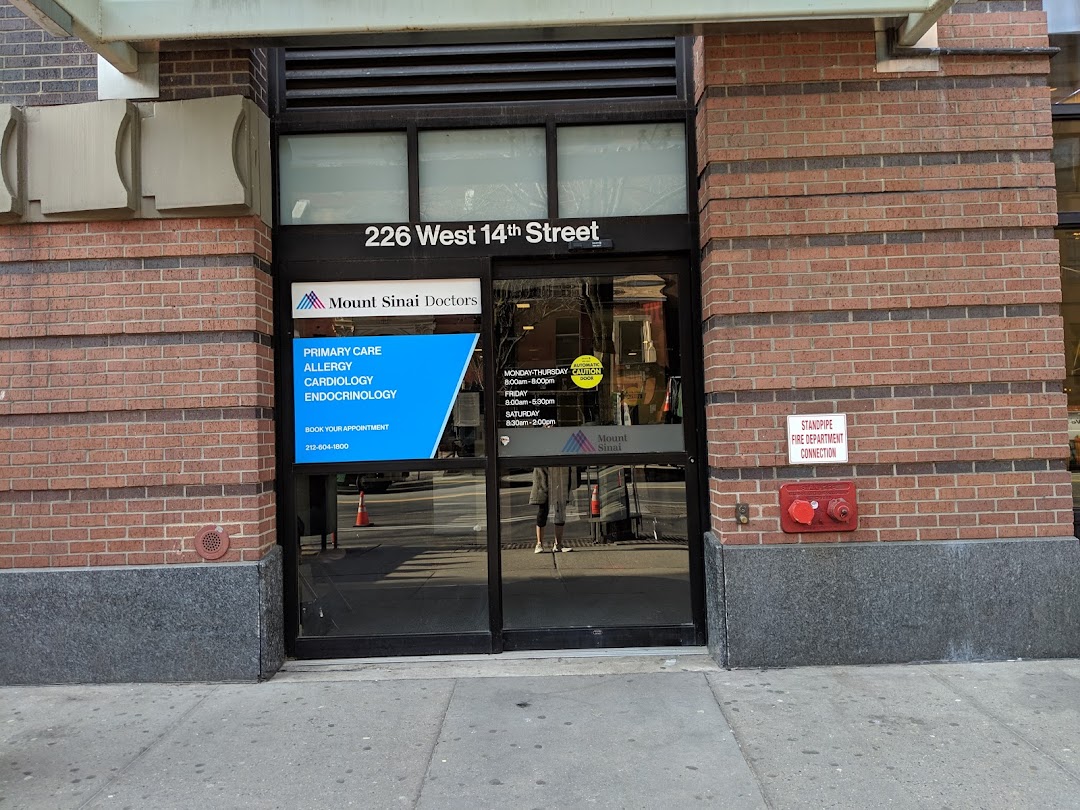 Mount Sinai Doctors - West 14th Street