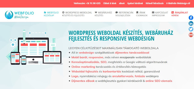 WebFolio Webdesign - Budapest