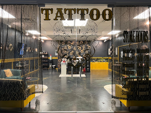 Explore woman face tattoo ideas, creative tattoo ideas in Fairmont, available at Heretic Ink