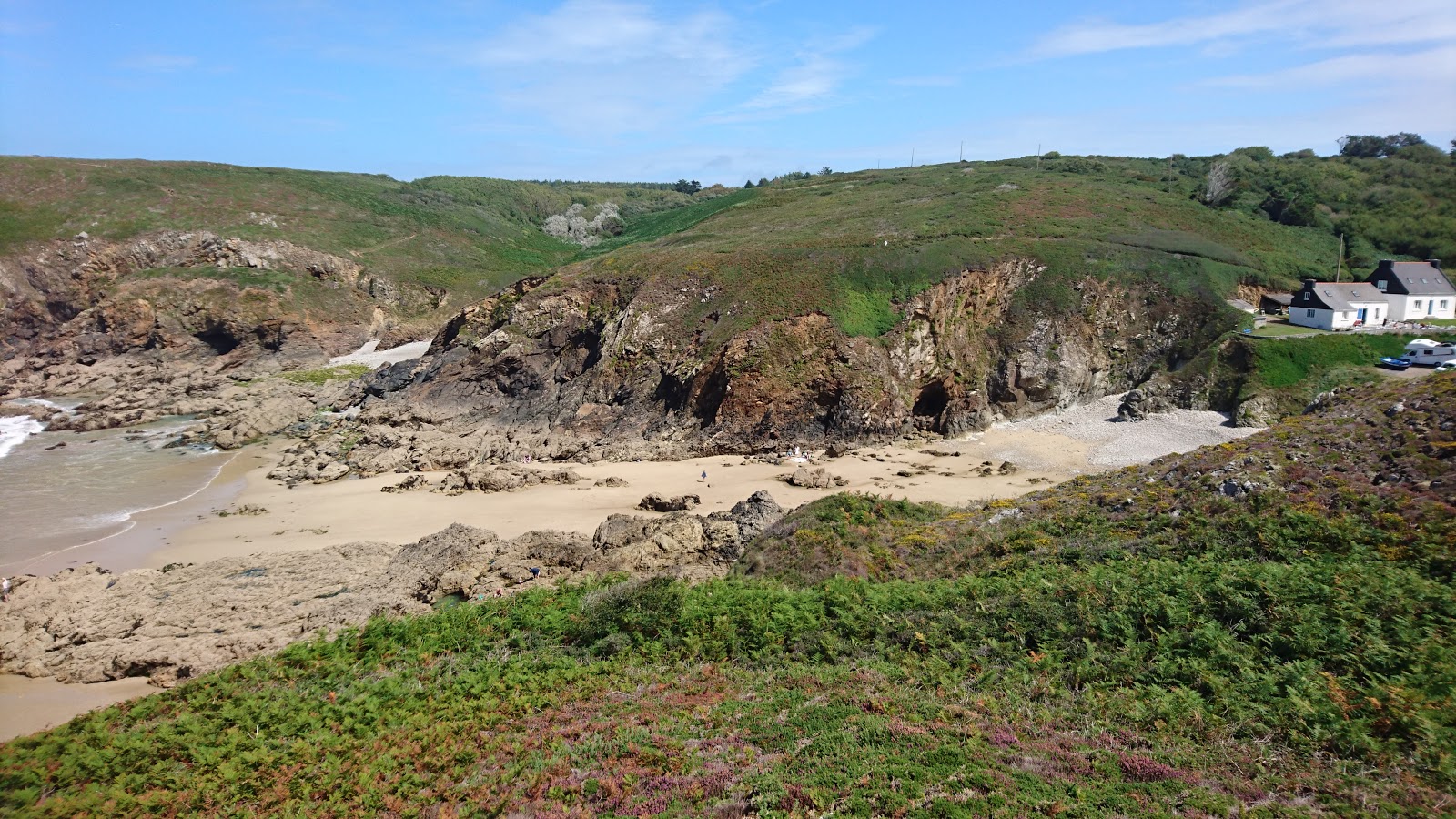 Foto di Plage de Theolen area servizi