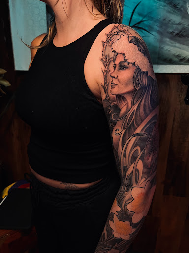 Explore lord of the ring tattoo ideas, creative tattoo ideas in Hudson, available at The Bohemian Social Club