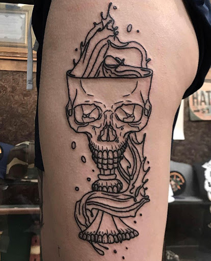 Find skull tattoo ideas for females for your next unique tattoo in Temecula at Sea Hag Tattoo Parlour