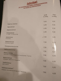 Menu du Alfons Grillstube à Goch