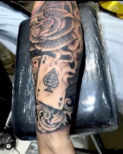 Explore creative name tattoo ideas, creative tattoo ideas in Arlington, available at Tat2z4Life LLC Tattoos and Body Piercings BY ALMA