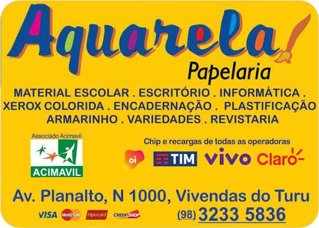 Aquarela Papelaria - São Luís