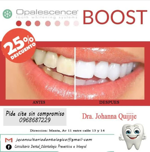 Consultorio dental -Dra.Johanna Quijije - Manta