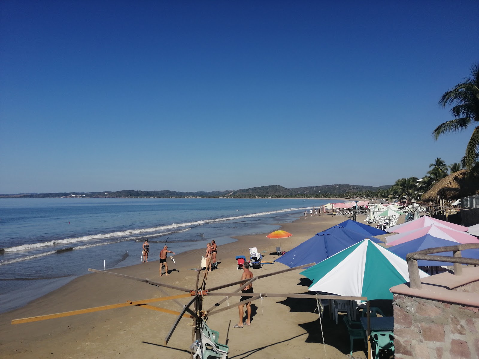 Playa La Manzanilla的照片 带有长直海岸