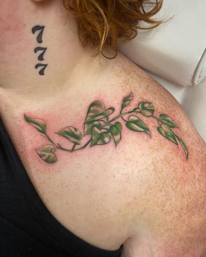 Explore sink or swim tattoo ideas, creative tattoo ideas in Fairmont, available at Sleazy Studios