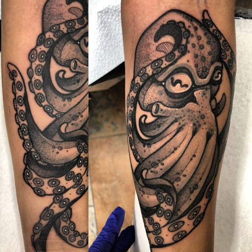 Explore tokyo ghoul tattoo ideas, creative tattoo ideas in Green Bay, available at Endless Expansion Custom Tattoo LLC & Alyssa Marie Paramedical & Areola Tattoos