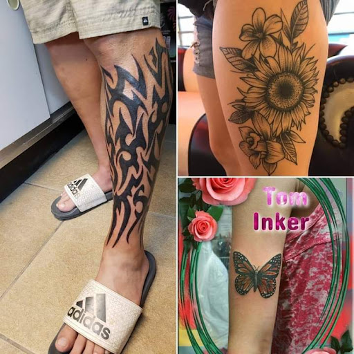 Explore twin flame tattoo ideas, creative tattoo ideas in Elko, available at Tom Custom Tattoos and Body Piercing Studio
