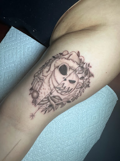 Explore arrow tattoo ideas for men, creative tattoo ideas in Brooklyn, available at Don Vano by the Verrazzano