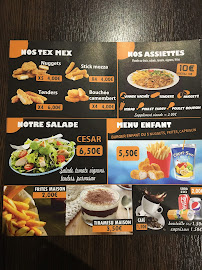 Restauration rapide Ô Crusty Food à Agde (la carte)