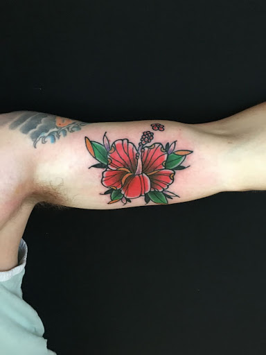 Explore feminine chest tattoo ideas, creative tattoo ideas in Lahaina, available at Sweet Trade Tattoo