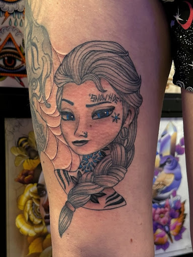Explore nurse tattoos ideas, creative tattoo ideas in Las Vegas, available at Sapphire Tattoo Studio