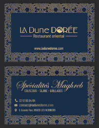 Menu / carte de Restaurant La Dune Dorée à Les Herbiers