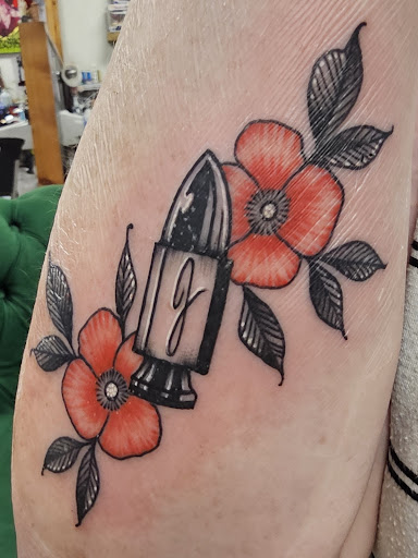 Explore blue collar tattoo ideas, creative tattoo ideas in Oklahoma City, available at Oklahoma Tattoo Collective