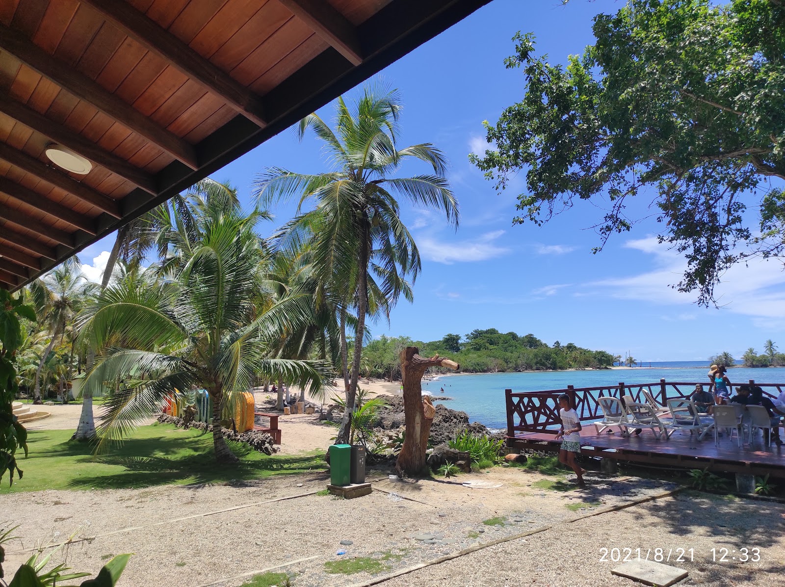 Foto de Playa Soledad e o assentamento