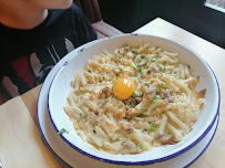 Pâtes à la carbonara du Restaurant français Le Tablier à Troyes - n°6