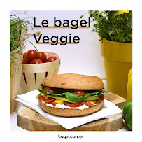 Hamburger du Restauration rapide Bagel Corner - Bagels - Donuts - Café à Tours - n°7
