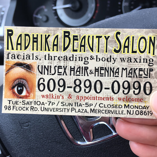 Beauty Salon «Radhika Beauty Salon», reviews and photos, 98 Flock Rd, Trenton, NJ 08619, USA