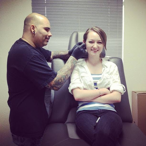 Explore ken kaneki tattoo ideas, creative tattoo ideas in Silverdale, available at Golden Rule Tattoo and Body Piercing