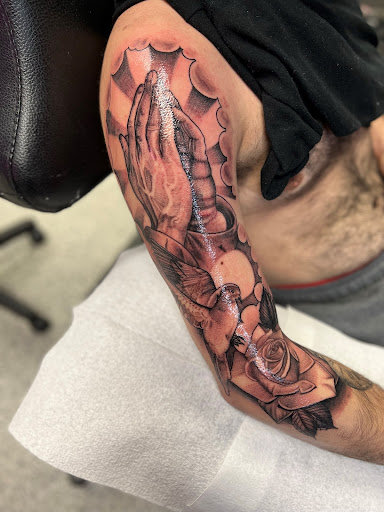 Explore 1 corinthians 13 tattoo ideas, creative tattoo ideas in Smithville, available at Sanctioned Arts Tattoo Co.