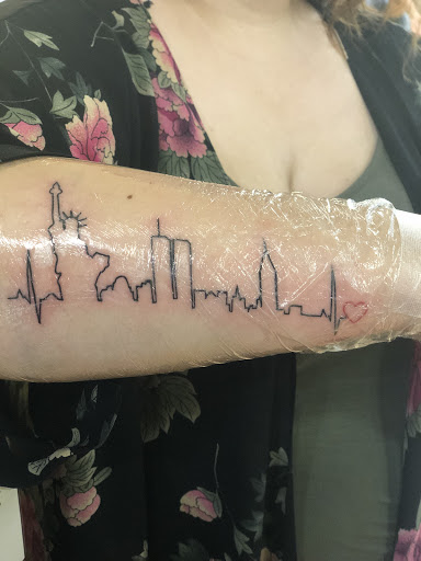 Explore bison tattoo ideas, creative tattoo ideas in Jamaica, available at Rising Phoenix Ink