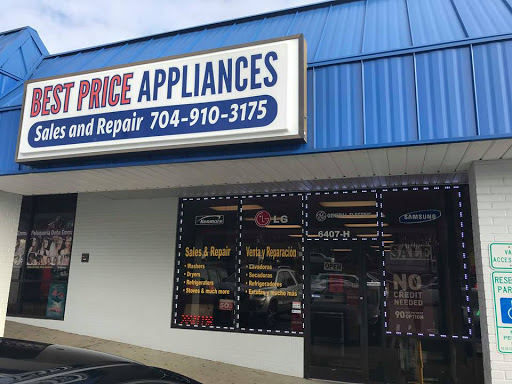 Used Appliance Store «Best Price Appliances», reviews and photos, 6407 South Blvd H, Charlotte, NC 28217, USA