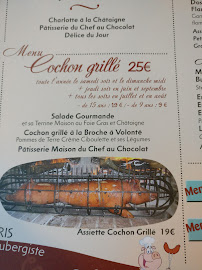 L'Auberge Gonflée à Laurac-en-Vivarais menu