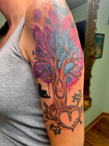 Explore drug tattoo ideas, creative tattoo ideas in Adrian, available at Good Life Tattoo Co.