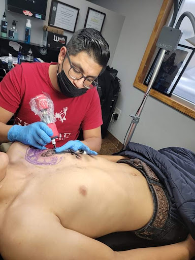 Explore good neck tattoo ideas, creative tattoo ideas in Fort Wayne, available at Grade A Tattoos and Body Piercing